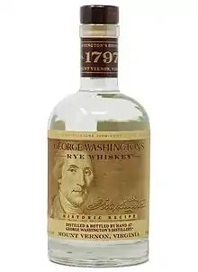 George Washington's Rye Whiskey