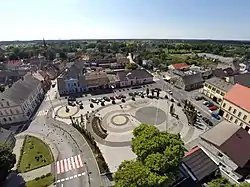 Aerial view of Szubin