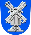 A former coat of arms of the municipality of Säkylä, Finland