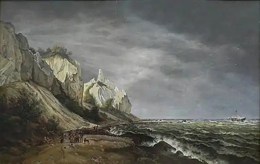 The Chalk Cliffs at Møn (1831)