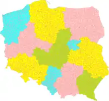 Map of appeal court divisions