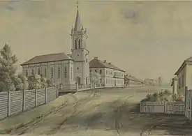 The high school, "The oldest school in Slutsk"