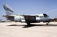 S-3A Viking of VS-37 as part of CVW-15 in 1992 at NAS North Island.