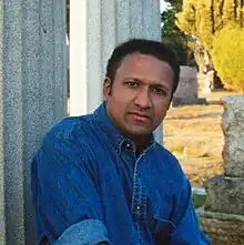 Joshi in 2002, facing right and looking forward