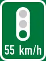 Traffic light km hours