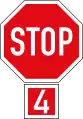 Four way stop