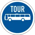 Tour buses Tour only