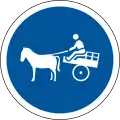 Animal drawn Vehicles only