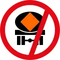 Vehicles transporting dangerous substances prohibited