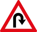 Hairpin curve ahead