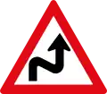 Double curve,first to right