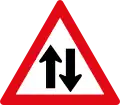 Two-way traffic ahead