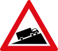 Steep ascent