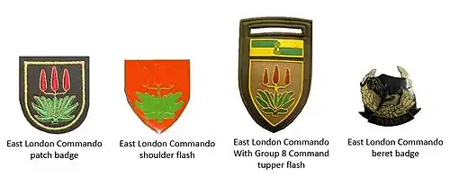 SADF era East London Commando insignia