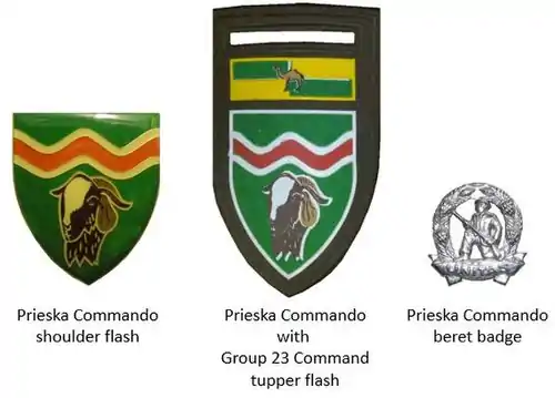 SADF era Prieska Commando insignia