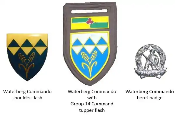 SADF era Waterberg Commando insignia