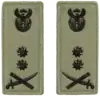 Major General embossed badge