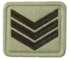 Sergeant embossed badge