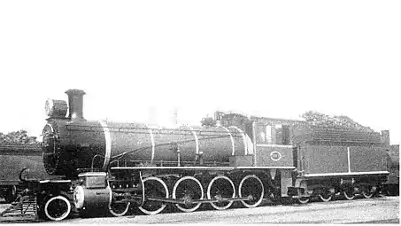 Ex CGR Eastern System no. 778, SAR no. 1087, as built without superheating, c. 1930