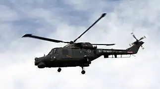 SA Navy Lynx helicopter