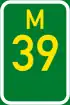 Metropolitan route M39 shield