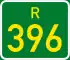 Regional route R396 shield