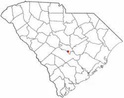 Location of Cameron, South Carolina