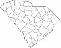 Location of Lake View inSouth Carolina