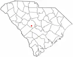 Location in Lexington County, South Carolina