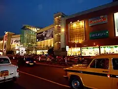 South City Mall at night