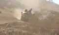 A SDF T-55 during the offensive