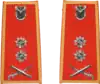 South African Army Major General Rank Shoulder Board for Service Dress