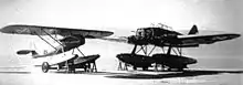 Rogožarski SIM-XIV-H float-plane Maritime Reconnaissance and Rogožarski SIM-XII-H Training float-plane (1938).