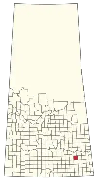 Location of the RM of Chester No. 125 in Saskatchewan