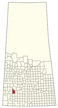 Location of the RM of Riverside No. 168 in Saskatchewan