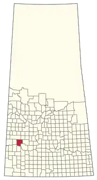Location of the RM of Snipe Lake No. 259 in Saskatchewan