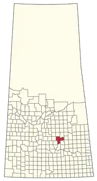 Location of the RM of Mount Hope No. 279 in Saskatchewan