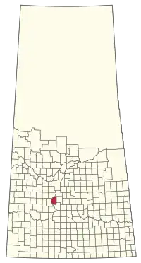 Location of the RM of Rudy No. 284 in Saskatchewan