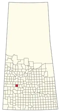 Location of the RM of St. Andrews No. 287 in Saskatchewan