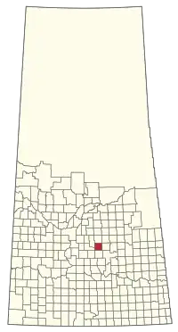 Location of the RM of Usborne No. 310 in Saskatchewan