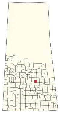 Location of the RM of Leroy No. 339 in Saskatchewan