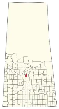 Location of the RM of Aberdeen No. 373 in Saskatchewan