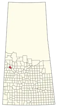 Location of the RM of Paynton No. 470 in Saskatchewan