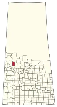 Location of the RM of Parkdale No. 498 in Saskatchewan