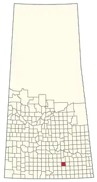 Location of the RM of Scott No. 98 in Saskatchewan