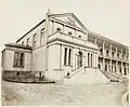 The exterior of the Legislative Assembly chamber, 1872