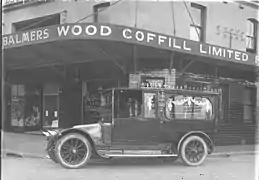 1919 model Renault hearse, Australia, c. 1930