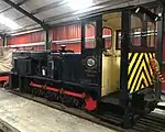 St Nicholas Abbey Heritage Railway (Barbados), Hudswell locomotive No 50.