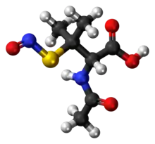 Ball-and-stick model of SNAP