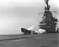 SSM-N-8 Regulus is launched from Randolph in early 1956